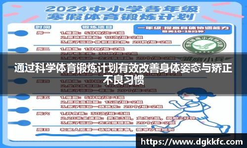 通过科学体育锻炼计划有效改善身体姿态与矫正不良习惯